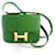 Borsa a Spalla Constance di Hermès Verde  - vista 1