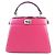 Fendi Borsa a tracolla Peekaboo See You Petit Rosso