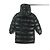 Moncler Jaqueta acolchoada com capuz Preto - vista 4