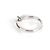 Bulgari Venetia Torcello Hochzeitsring aus Platin mit Diamant Größe Silber - Ansicht 5