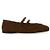Prada Chaussures Ballerines en Daim
