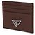 Prada Leather Card Wallet Red - view 4