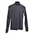 Loro Piana Kaschmir-Seiden-Pullover mit Rollkragen in Grau Braun