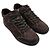 Tod's Wildleder-Mid-Top-Sneaker Braun - Ansicht 3