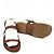 Hermès Sandalias de cuero Castaño - vista 4