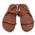 Hermès Sandalias de cuero Castaño - vista 5