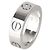 Love Cartier Liebesring aus Platin mit Diamant Silber