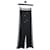 Balmain Woll-Seiden-Hose Schwarz  - Ansicht 1