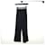 Balmain Woll-Seiden-Hose Schwarz  - Ansicht 3