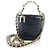 Chanel Borsa a spalla con manico superiore, astuccio cosmetico brevettato Nero - vista 4