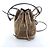 Fendi Borsa a secchiello Montrezzo in velluto FF, borsa tote, borsa a tracolla Multicolore