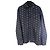 Louis Vuitton Camicia da pigiama in seta con monogramma Nero