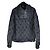Louis Vuitton Giacca con cappuccio in denim monogramma Marrone - vista 3