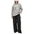 Isabel Marant Kapuzensweatshirt GYWH Silber - Ansicht 5