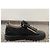 Giuseppe Zanotti Sneakers nere da donna placcate in oro Mayland Nero - vista 6