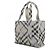 Burberry Kleine Karomuster Stricktasche Mehrfarben - Ansicht 5