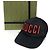 Gucci Cappellino da baseball nero D'oro - vista 5