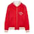 Céline Teddy-Jacke aus Satin Rot  - Ansicht 4