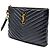 Saint Laurent Clutch Monogram Piccola Nero - vista 2