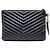 Saint Laurent Clutch Monogram Piccola Nero - vista 3