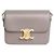 Céline Borsa TRIOMPHE in pelle di vitello lucida Bianco - vista 5