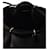 Prada Mini borsa a secchiello in satin nero  - vista 4