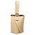 Loewe Mini secchiello Pebble in pelle di vitello liscia D'oro - vista 7