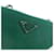 Prada Borsa a tracolla Saffiano Verde  - vista 2