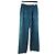 Louis Vuitton Pantaloni da pigiama in seta con monogramma Blu