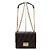 Fendi Mini borsa a flap con logo FF e catena dorata