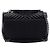 Saint Laurent Große schwarze Leder-Tote mit Vintage-Logo und Schultertasche - Ansicht 4