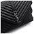 Saint Laurent Große schwarze Leder-Tote mit Vintage-Logo und Schultertasche - Ansicht 9