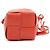 Bottega Veneta Mini borsa a secchiello rossa neon con tracolla e crossbody Rosso - vista 6