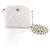 Chanel Borsa a tracolla in caviar Argento
