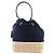 Prada Borsa a secchiello in tela intrecciata Plage a tracolla - vista 3