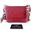 Chanel Borsa hobo Gabrielle con lettering, borsa a spalla, borsa a tracolla Rosso - vista 8