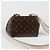 Louis Vuitton Borsa a spalla mini Cluny Marrone - vista 3