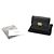 Chanel Cartera Black Caviar Gold Boy (chip interno) Negro - vista 2