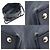 Prada Bolsa triangular em vitello daino navy com hardware prateado Azul - vista 5