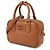 Miu Miu Lederhandtasche Braun - Ansicht 4