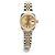 Rolex Reloj Combo para Mujer Datejust en Oro Champán con Diamantes Dorado - vista 16