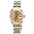 Rolex Reloj Combo para Mujer Datejust en Oro Champán con Diamantes Dorado - vista 8