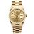 Rolex Orologio da uomo in oro con quadrante rail Day-Date D'oro