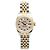 Rolex Relógio Combi Datejust Feminino em Madre-Pérola e Rubi com dez pontos Multicor
