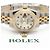 Rolex Relógio Combi Datejust Feminino em Madre-Pérola e Rubi com dez pontos Multicor - vista 24