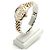 Rolex Relógio Combi Datejust Feminino em Madre-Pérola e Rubi com dez pontos Multicor - vista 4