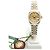 Rolex Orologio da Donna Datejust Combi Quadrante Computer Originale con Dieci Punti di Diamante Multicolore - vista 5