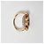 Hermès Farandole Roségold-Diamantring Orange - Ansicht 5