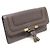 Chloé Cartera Marcie con solapa en piel de ternera granulada marrón Castaño - vista 3