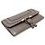 Chloé Cartera Marcie con solapa en piel de ternera granulada marrón Castaño - vista 4